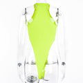Popular Autumn Sexy Slim-fit All-match Sleeveless Leotard