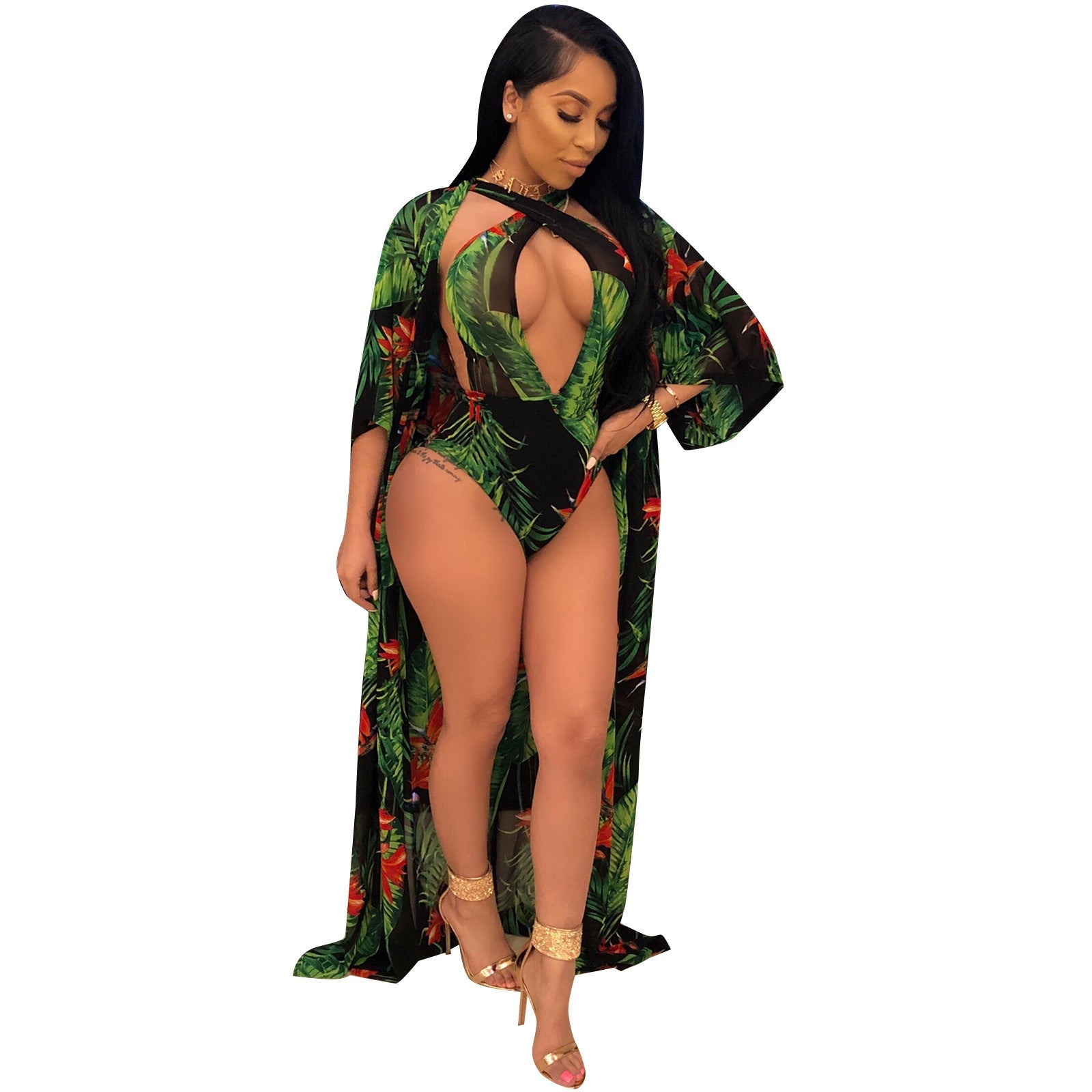 Sexy Bikini Swimsuit Two-Piece Suit Women Wear Suit