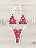 Bikini Swimsuit Women Sexy Halter Bikini Swimsuit