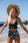 Swimsuit Women Ruffle Swimwear Bikini Bikini
