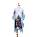 Gradient SUNFLOWER Bikini Sun Protective Blouse