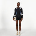 Swimsuit Ladies One Piece Long Sleeve Sunscreen Student Conservative Spring Swimming Pool Special Swimsuit