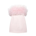 Spring Tube Top Dress Women Clothing Slim Fit Slimming Casual Minority All Match