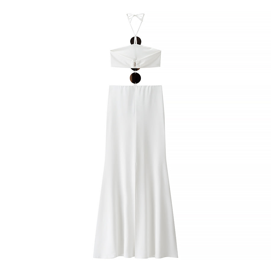 Summer Women Clothing off Shoulder Sexy Cutout Dress