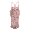 Summer Women Street Sequin Mini Sling Dress