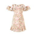 Summer Pure Lace Floral Slim Fitting Hip Dress