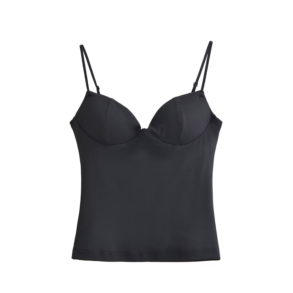 Women Clothing Spring Heart Shaped Collar Camisole Tube Top Women