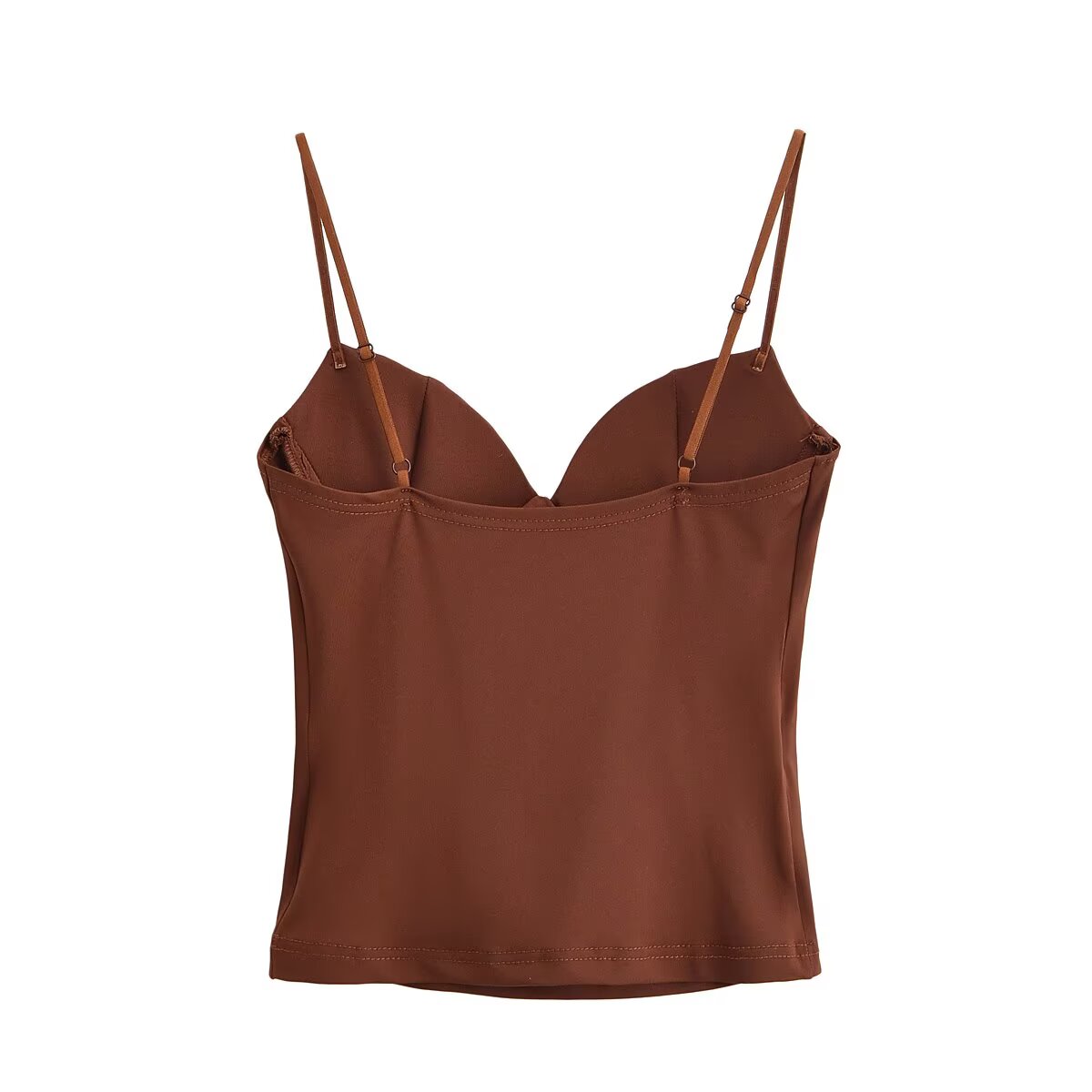 Women Clothing Spring Heart Shaped Collar Camisole Tube Top Women