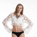 Summer Bikini Beach Cover-up Loose Hand Crocheting Hollow-out Camisole Sun Protection Clothing For Women Cover-ups