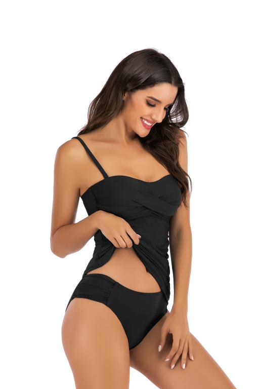 Women Split-Body Swimsuit Plus Size Swimwear Women Two pieces Belly in Bathing Suit