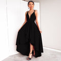 Dress Sexy V neck Strap Dress Maxi Dress