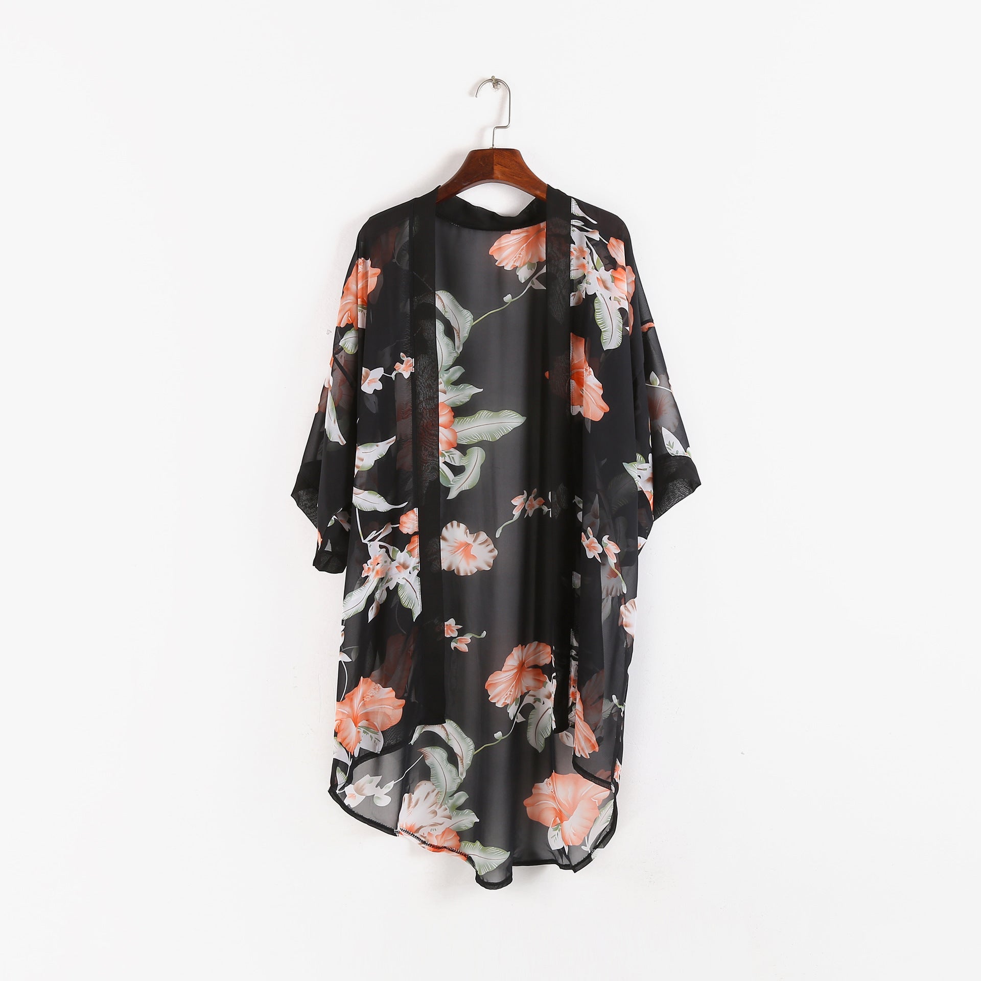 Simple Travel Travel Beach Bikini Sun Protection Cardigan Blouse