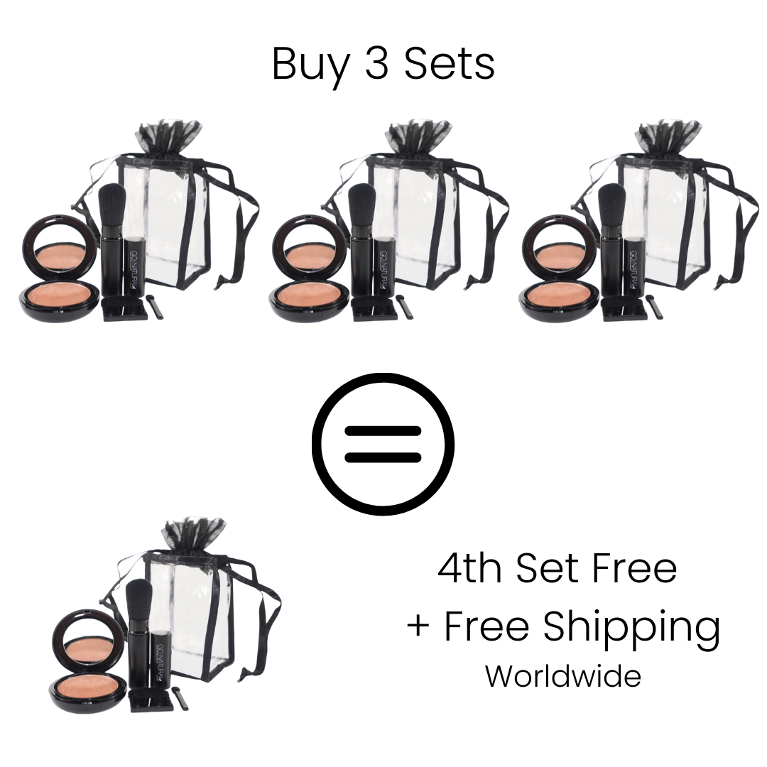 GO NATURAL® ALL-IN-ONE® Powder - Travel Gift Set