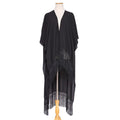 Spring Summer Street Solid Color Tassel Sun Proof Mid Length Casual Sun Protection Clothing