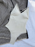 Solid Color Sexy Bikini Bump Fabric Swimsuit