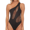 Mesh One Piece Swimsuit Bikini Women Hollow Out Cutout Quality Sexy Swimsuit