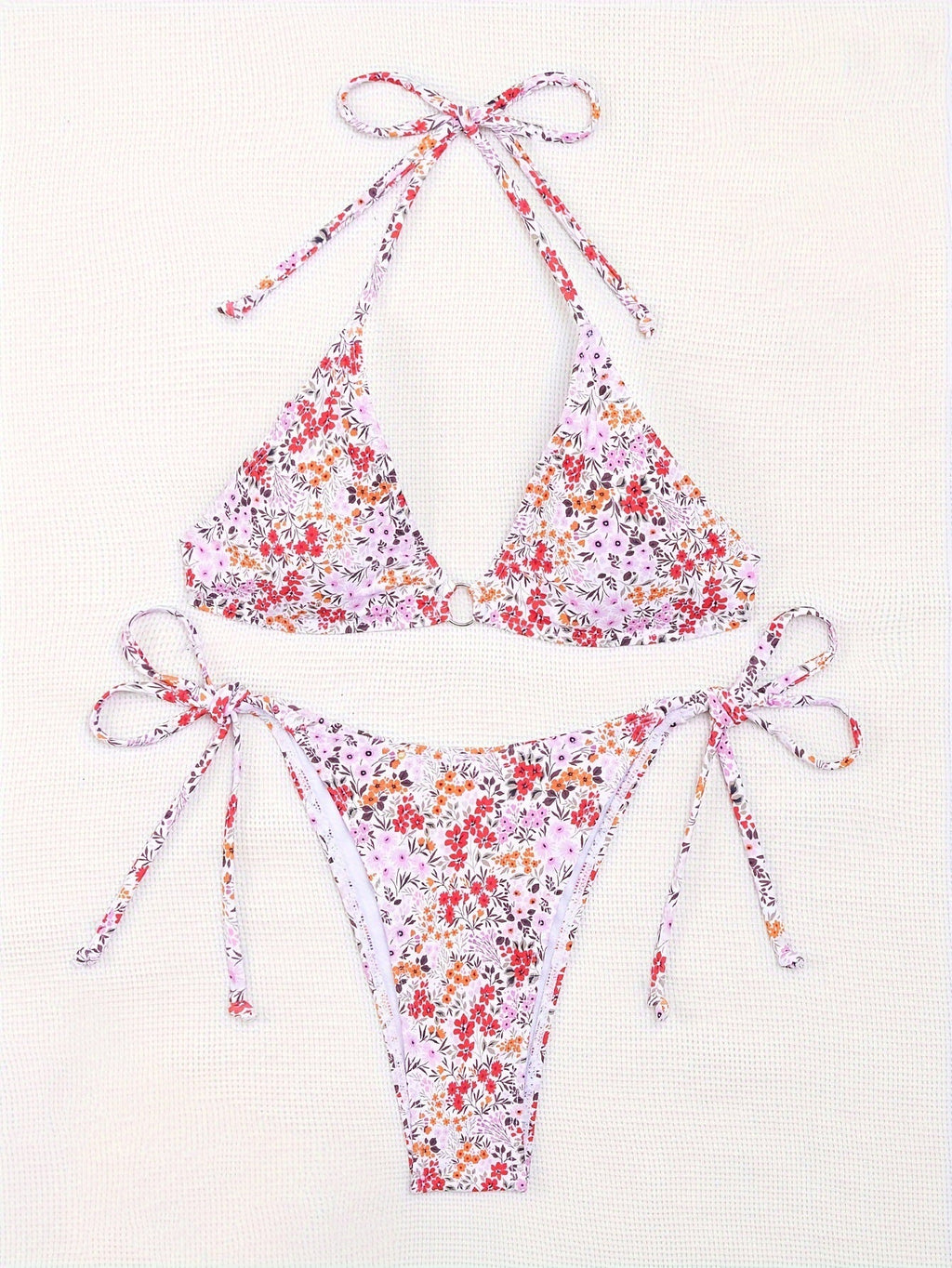 Women Clothing Floral Bikini Direct Supply Swimsuit Women