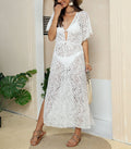 Coat Women Clothing Sexy See through Lace Waist Trimming Lace up Beach Beach Cover Up Cardigan