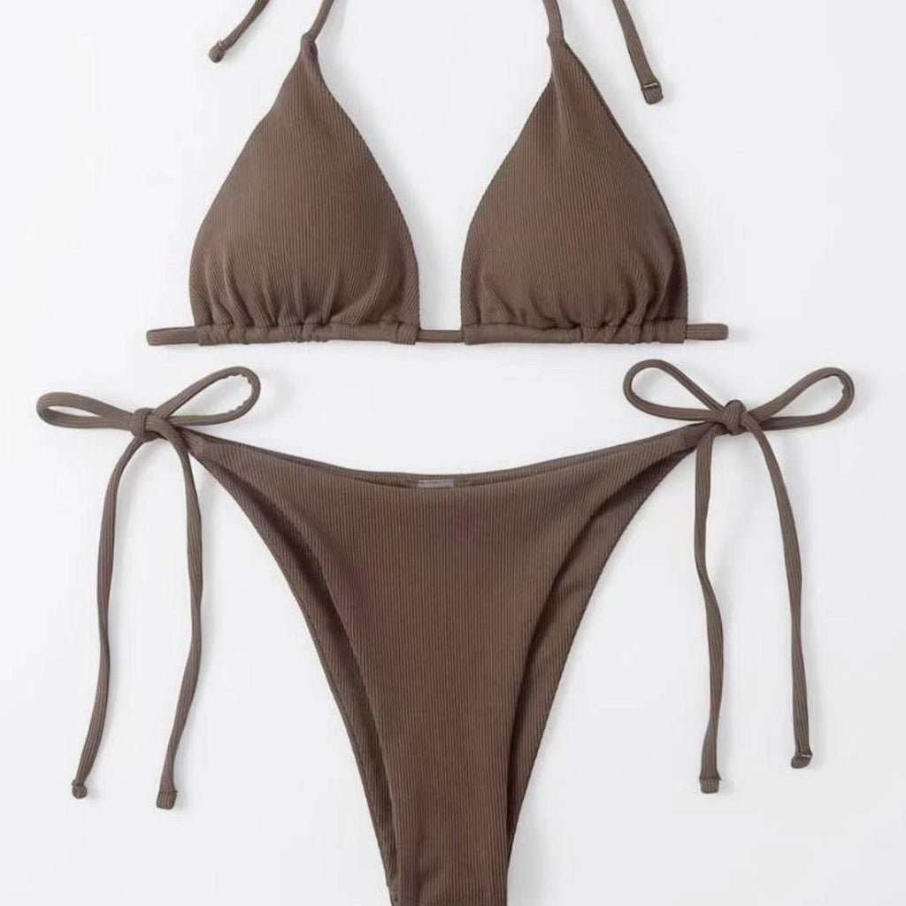 Sexy Three Point Bikini Split Swimsuit Women Beach Spring Swimsuit Bikini