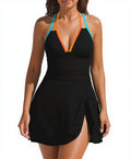 Ladies Slit Hemline One Piece Bikini