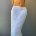 Spring Summer New Women Clothing Sexy All-Matching Fashion Casual Home Holiday Knitted Beach Skirt Skirt