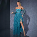 Tube Top Dress for Women Mesh Light Luxury Minority Adult Ceremony Evening Dress for Women
