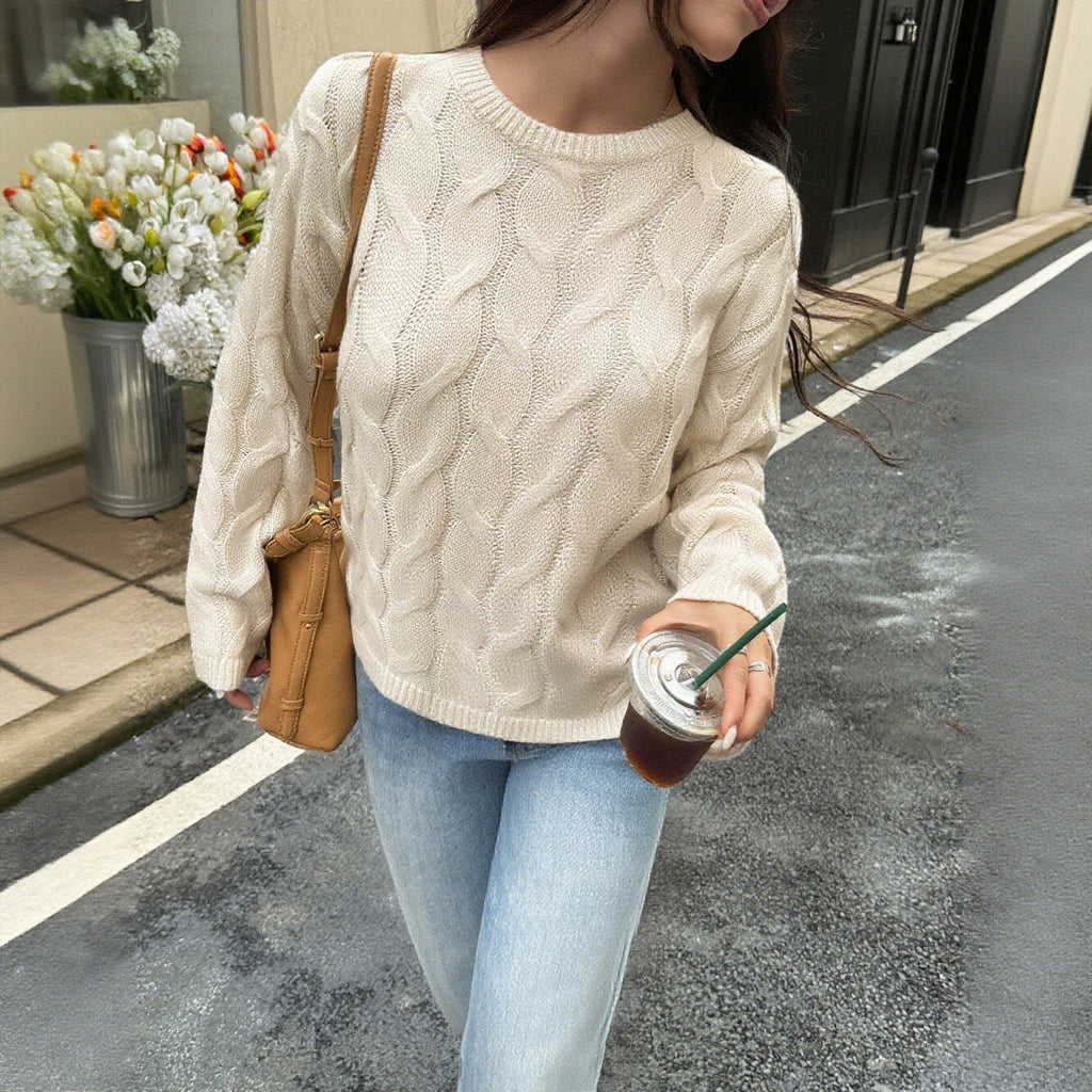 Women Casual Minimalist Long Sleeve Solid Color Vest Sweater
