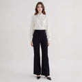 Spring Autumn Office Casual Pants Bootcut Pants All Matching Fashionable Wide Leg Pants Women