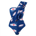 One Piece Swimsuit Women Skinny Slimming Retro Tied Swimsuit Suit Chiffon Dress