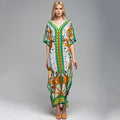 High End Polyester Printed Beach Cover Up Robe Dress Sun Protection Shirt Bikini Cover Up