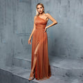 Dream Starry Sky Evening Dress Company Annual Meeting One Shoulder Evening Dress Cocktail Host Formal Dress Prom Evening Dress