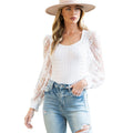 Sexy Tight Jumpsuit Women Spring Sexy Jumpsuit Lace Mesh Sleeves Integrated Cloth
