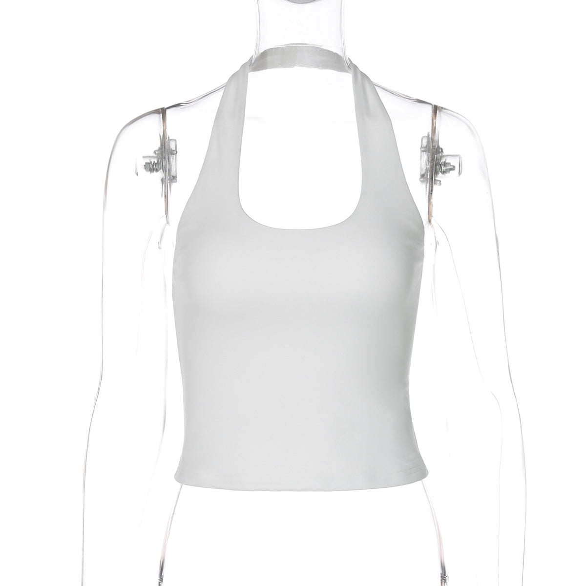 Women Clothing Summer Sexy Backless Slim Fit Outdoor All Matching Small Vest Women