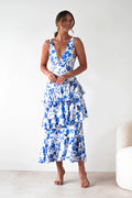 Summer Women Clothing Vacation Backless Deep V Plunge neck Sexy Sling Dress