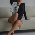 Spring Round Neck Long Sleeve Bottoming Skinny Solid Color Sexy Siamese Top Women