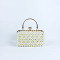 French Pearl Bag Voice Korean Hand Woven Bag Fairy Girl Hand Carrying Dinner Bag