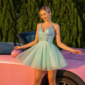 Summer Dress Sequin Stitching Sling Party Cocktail Fairy Dress