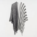 Sexy Mesh Sunscreen Striped Sunscreen Shawl Scarf Women Shawl