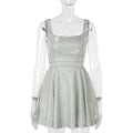 Sling Thin Glittering Waist Dress Dress Women Graceful Fashionable Short Dress