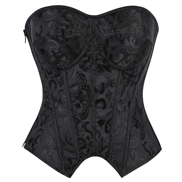 Jacquard Ribbon Steel Ring Cup Women Chest Support Body Court Shaper Supply