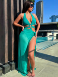 One Piece Bikini Bikini Hollow Out Cutout out Strap One Piece Two Piece Swimsuit
