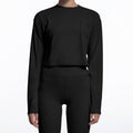 Autumn Winter Sports T shirt Women Yoga Clothes Women round Neck Slim Fit Sports Long Sleeved Top