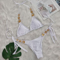 Sexy Bikini Suit Luxury Crystal Diamond Bandage Women Swimsuit Beach Vacation Swimsuit