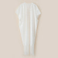 Sexy Sun Protective Clothing Women Clothing Loose Fitting Tassel See Through All Match Sun Protection Beach Cover Up