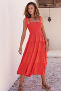 Spring Summer New Camisole Lace Sexy Tube Top Big Swing Dress Women