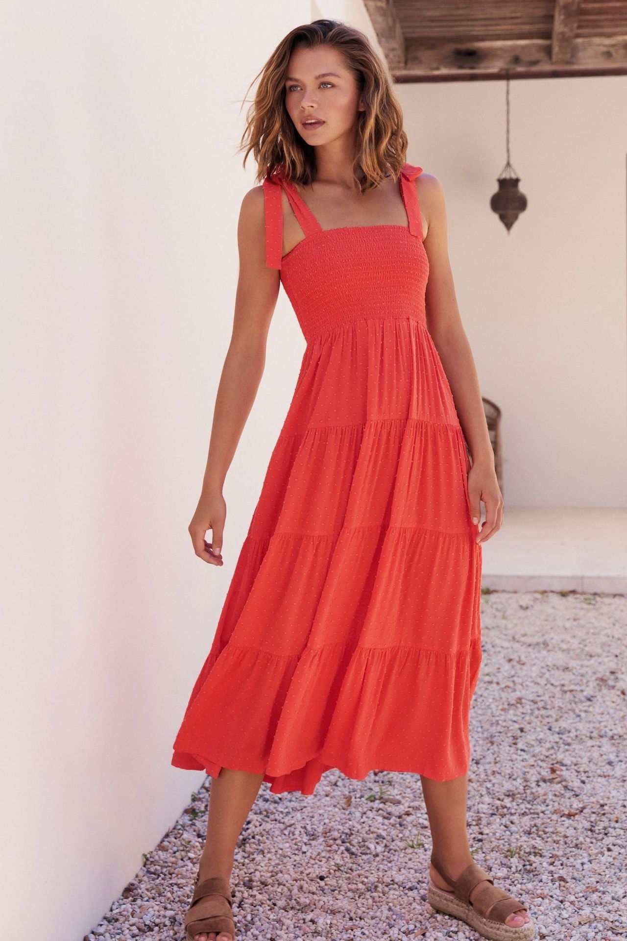 Spring Summer New Camisole Lace Sexy Tube Top Big Swing Dress Women