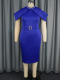 Off The Shoulder Office Lady Sheath Elegant Waist Hip Ratio Graduation Dress Graduation Dress
