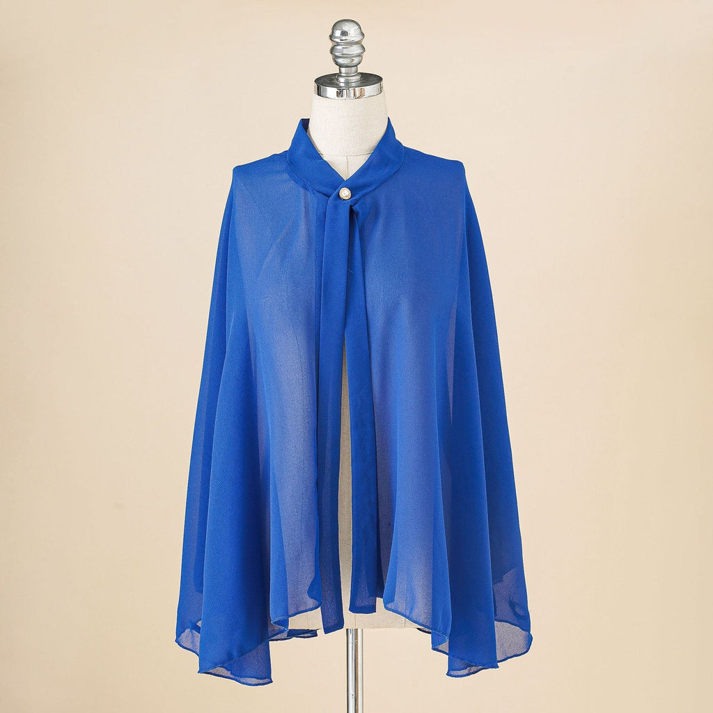 Solid Color Chiffon Button Cardigan Overclothes Outdoor Sunshade Cycling Sunscreen Shawl Beach Scarf