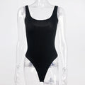 Summer Women Clothing Simple Sleeveless Top Backless Tight Vest Bodysuit
