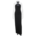 Women Clothing Summer Sexy off Shoulder High Waist Slim Solid Color Sheath Dress